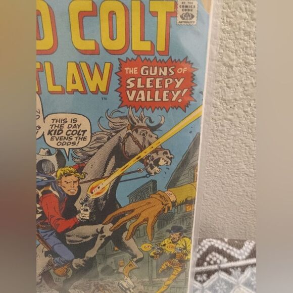 Kid Colt Outlaw #155 1971-MARVEL WESTERN - Picture 4 of 5
